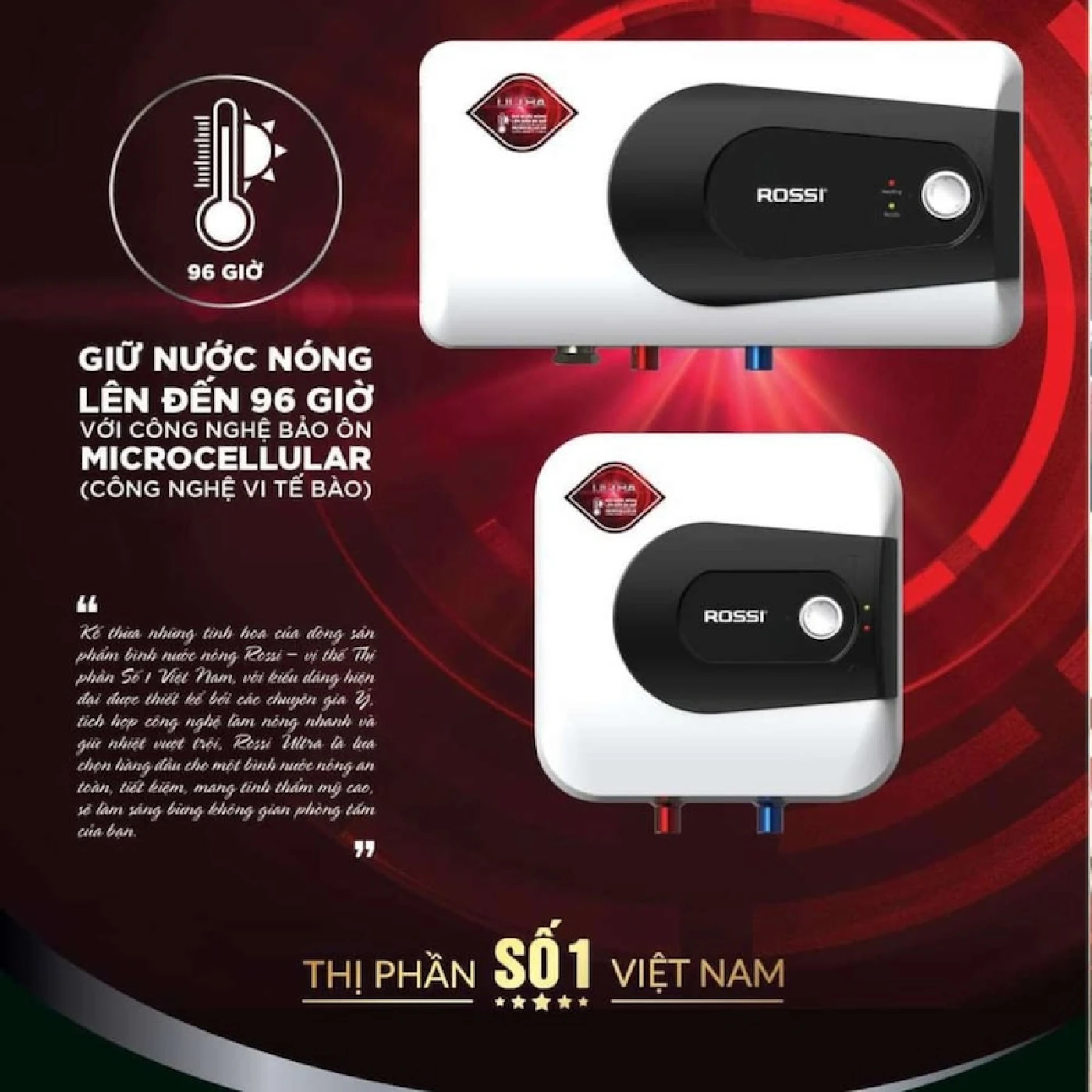 binh nong lanh rossi