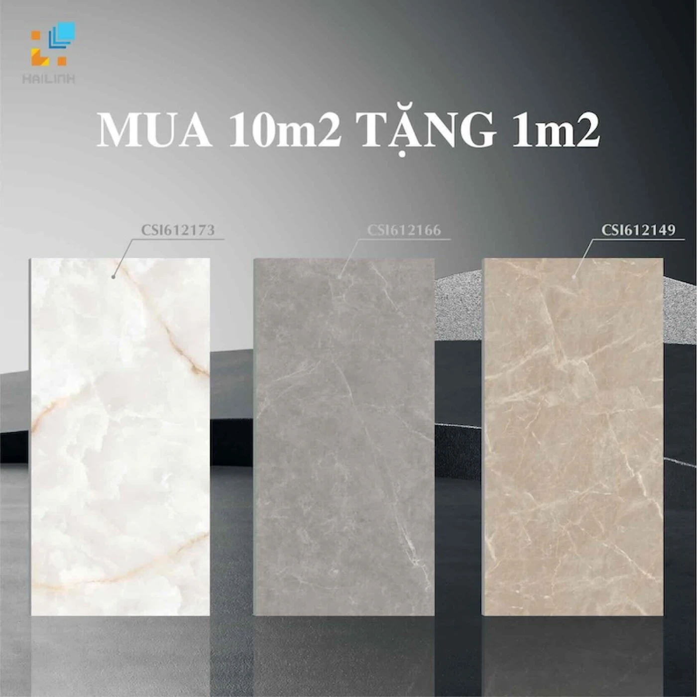 mua 10 m2 tang 1m2
