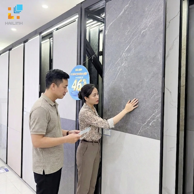 khach hang kiem tra be mat gach tai hai linh