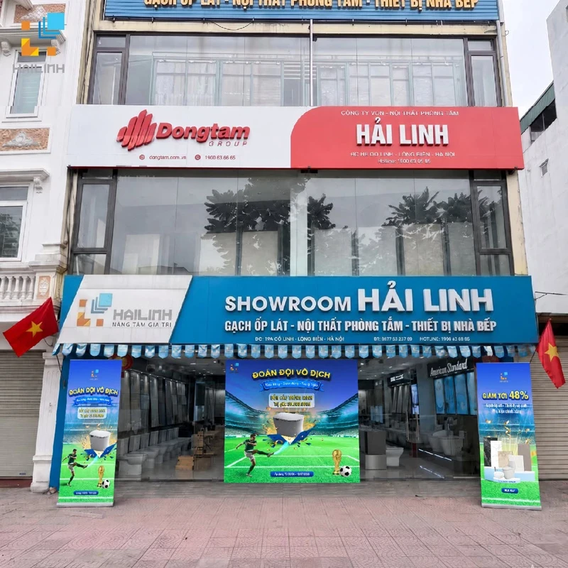showroom hai linh 196 co linh long bien ha noi