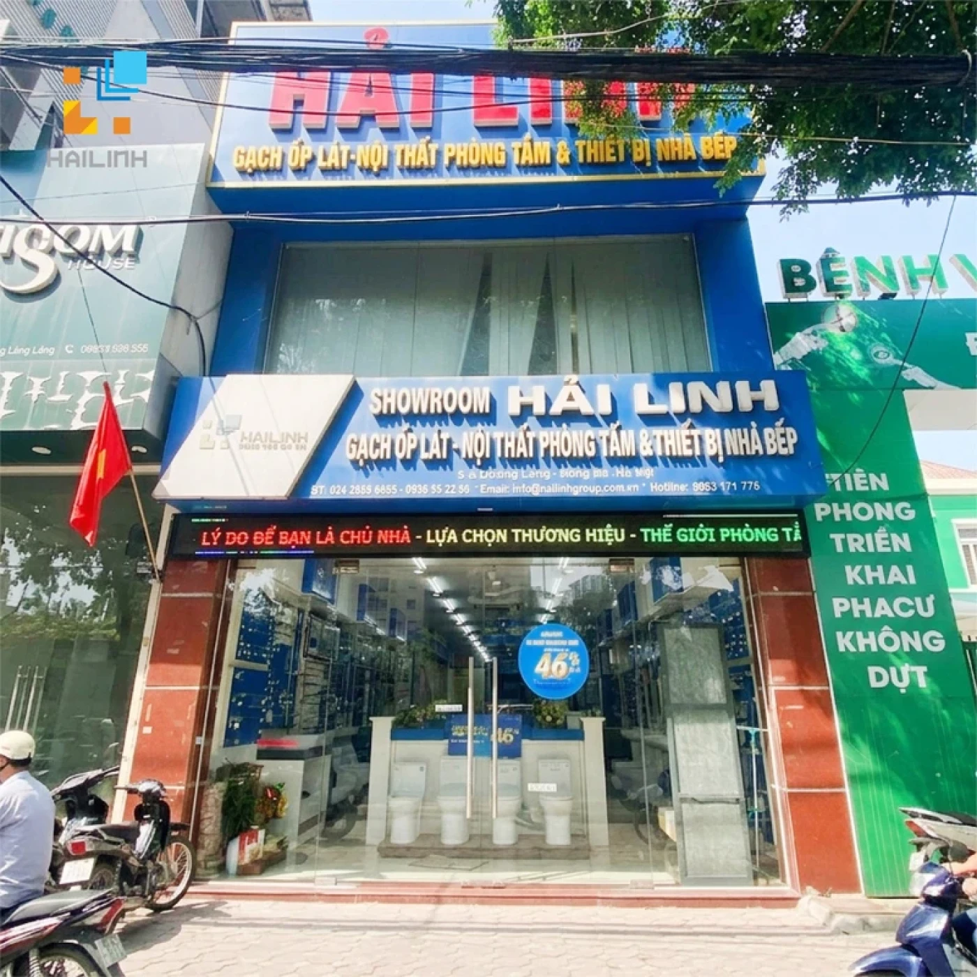 showroom hai linh duong lang
