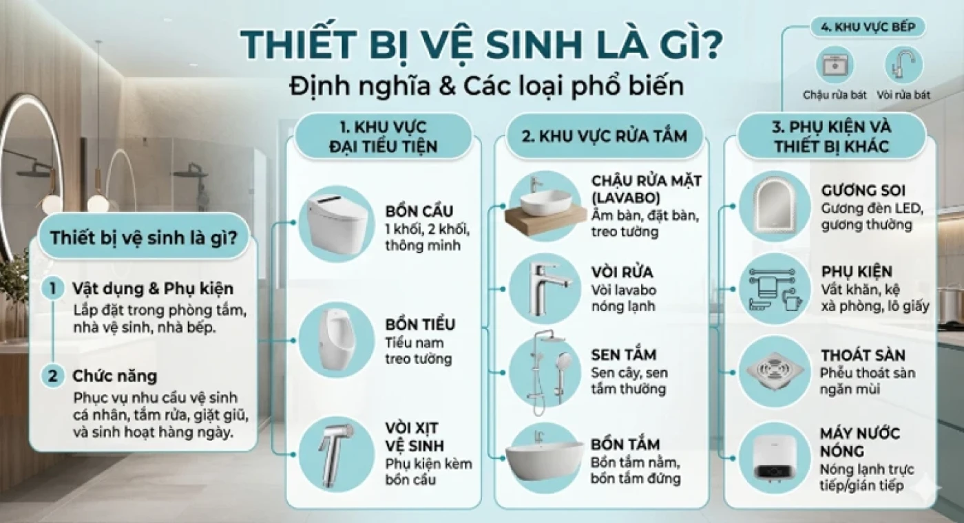 thiet bi ve sinh la gi