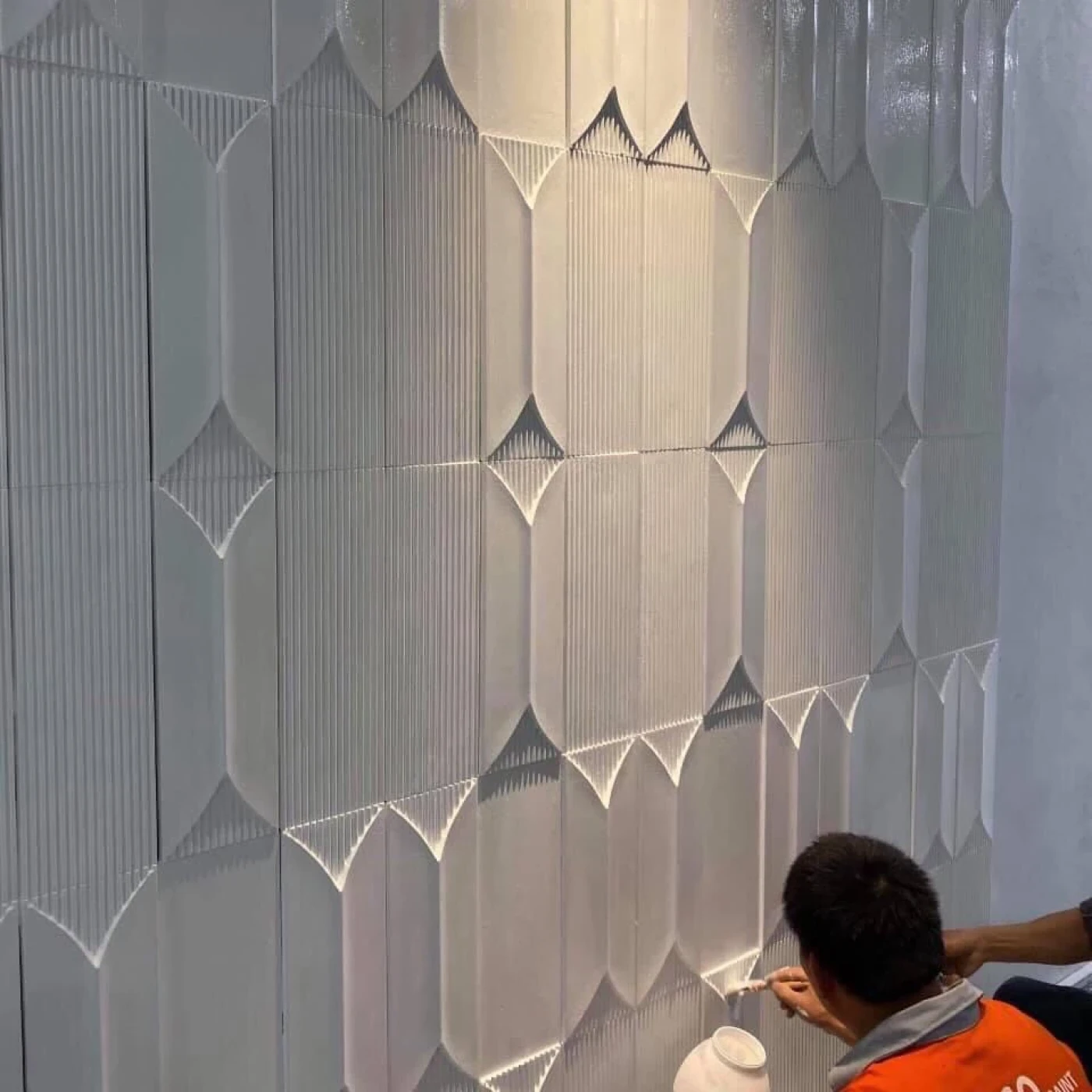 gach 3d op tuong trang tri dep