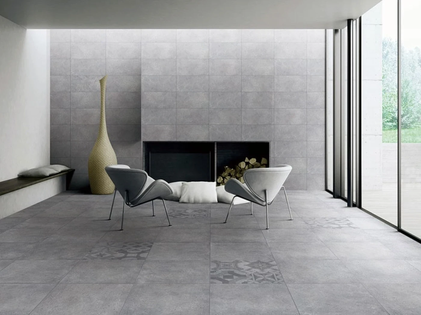 gach gia xi mang op lat trang tri dep