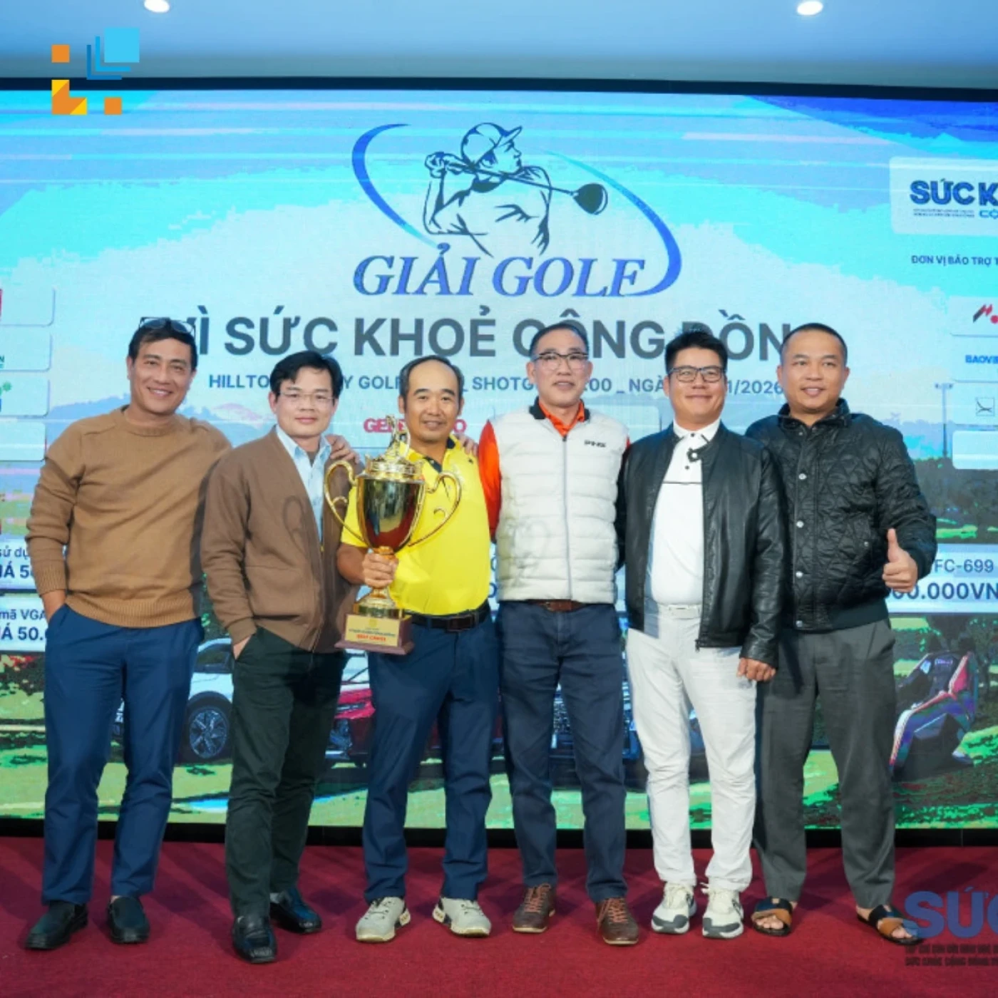 hai linh dong hanh cung giai golf vi suc khoe cong dong 2026 2