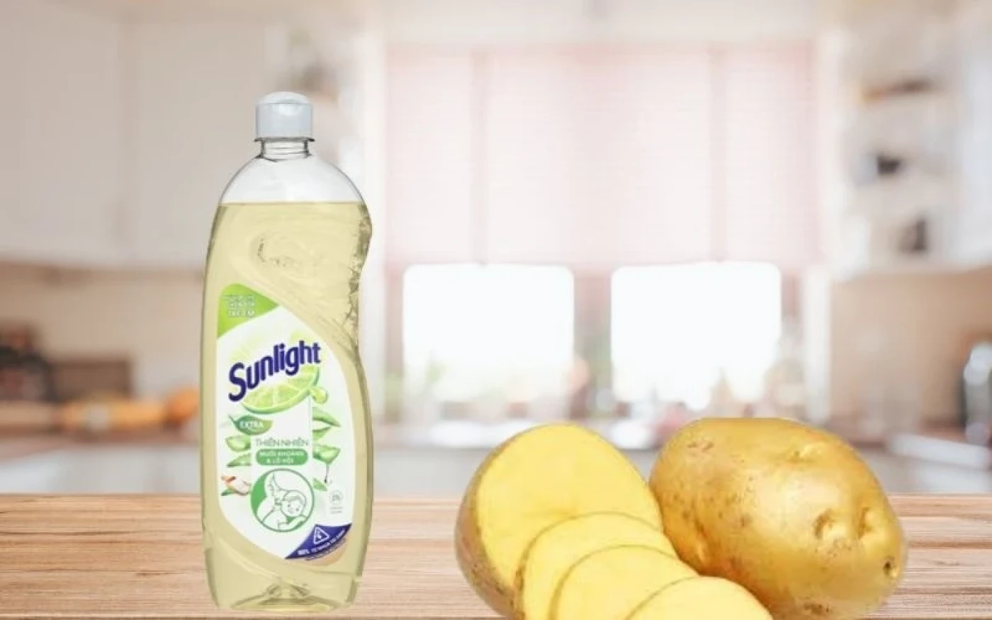 ket hop khoai tay voi nuoc rua bat