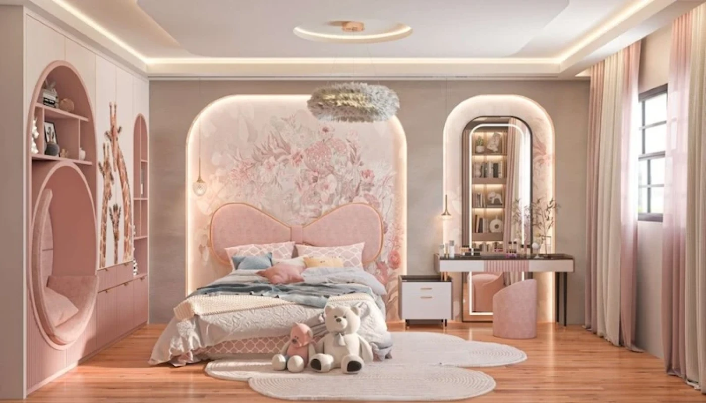 phoi mau noi that cho phong be gai 2029