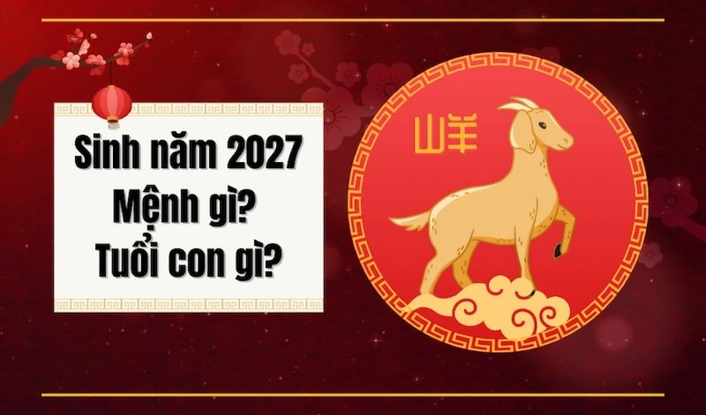 sinh con nam 2027 menh gi tuoi gi