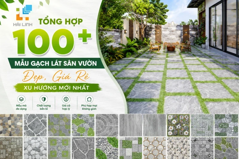 tong hop cac mau gach lat san vuon dep