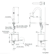 Vòi cảm ứng tự động TOTO TLE26008V 2