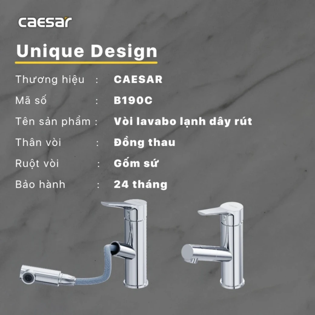 voi chau 1 duong lanh caesar b190c 3