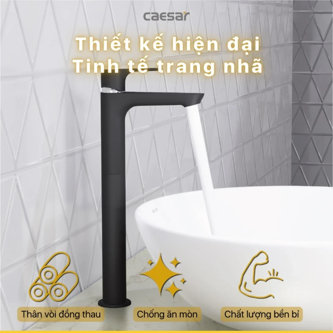 Ảnh Vòi chậu 1 đường lạnh CaesarB061CBU 3