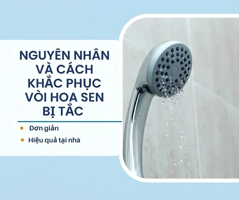 Vòi Sen Tắm Nước Yếu: Nguyên Nhân Và Cách Khắc Phục Hiệu Quả