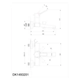 Sen tắm nóng lạnh D&K DK1493201 2